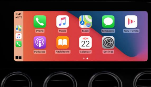 呼伦贝尔apple维修网点分享如何将iPhone连接到CarPlay 